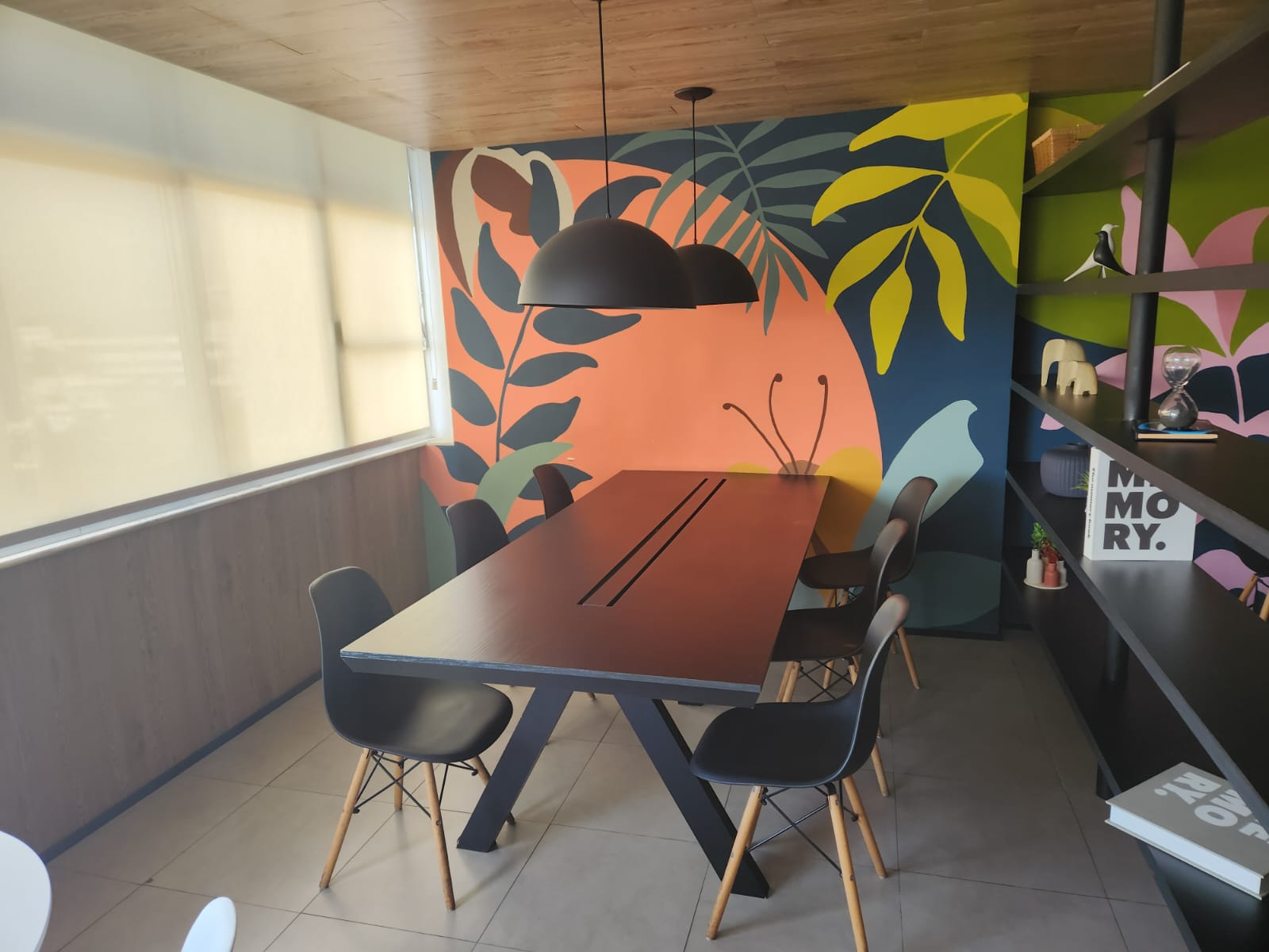 Espaço de trabalho do escritório